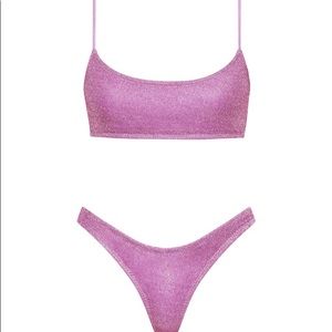 Triangl MICA CHEE SPARKLE TOP ONLY - SIZE SMALL TOP - bottom on separate listing